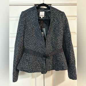NWT!!! The Limited Blazer SCANDAL - Size M - Black & White Tweed